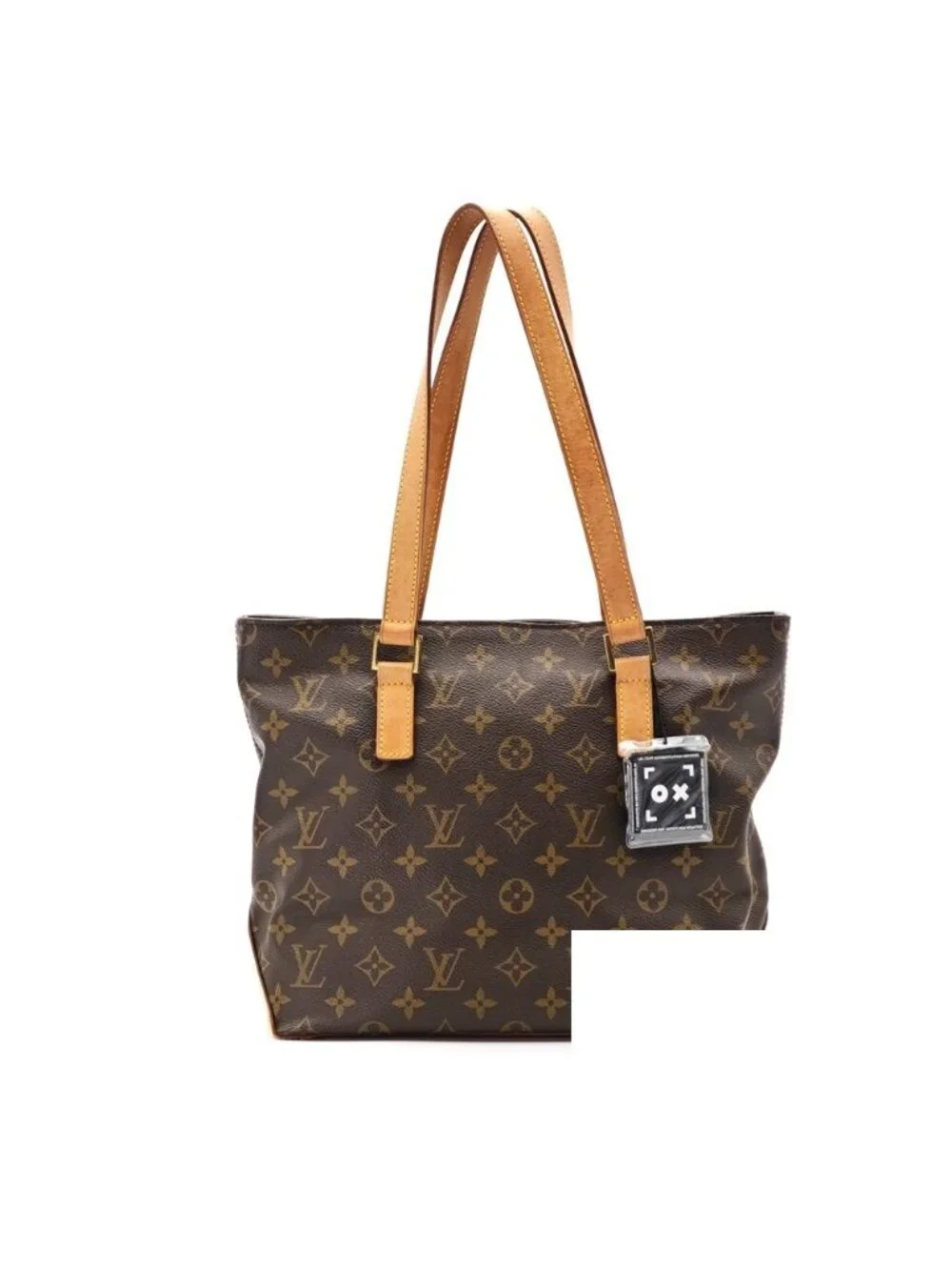 Louis Vuitton Cabas Piano Monogram Canvas Brown Shoulder Tote Bag